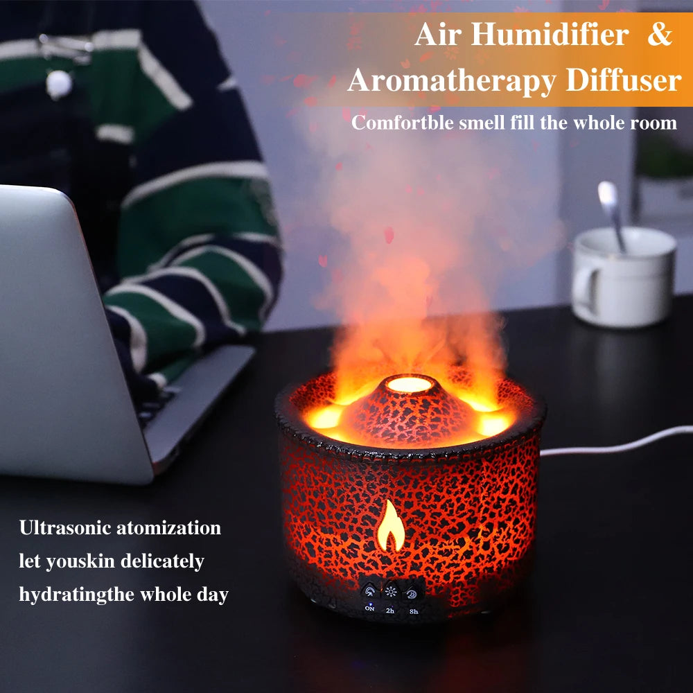 Volcano Flame Air Humidifier
